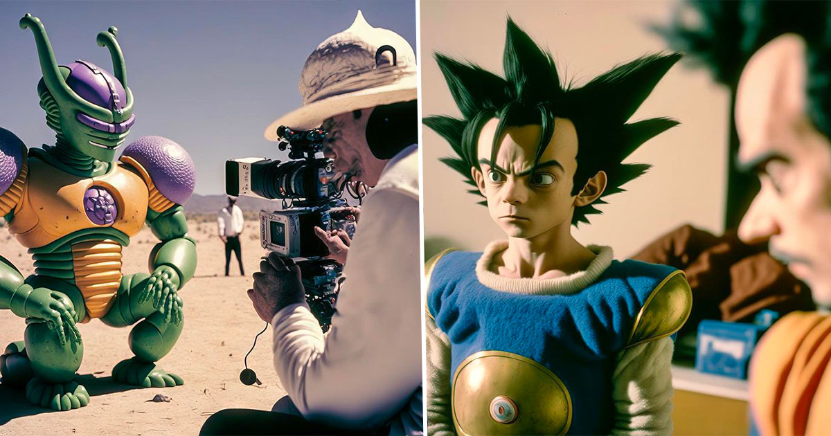 Dragon Ball Cette Ia Imagine Quoi Ressemblerait Le Tournage D Un