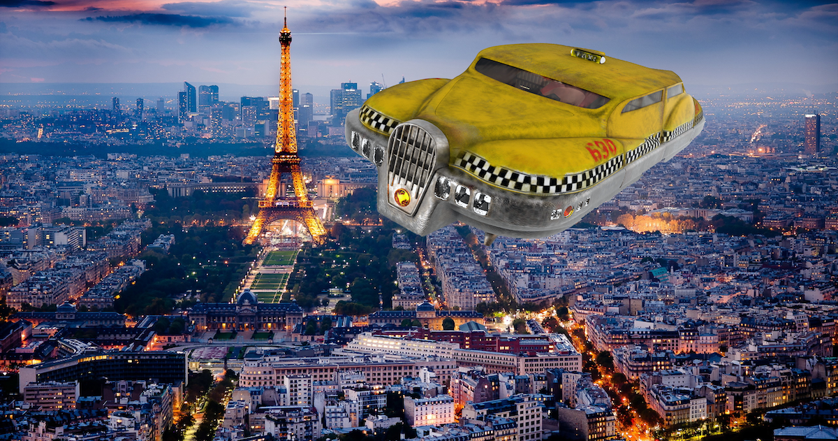 Des Taxis Volants Survoleront Paris En Juin Prochain