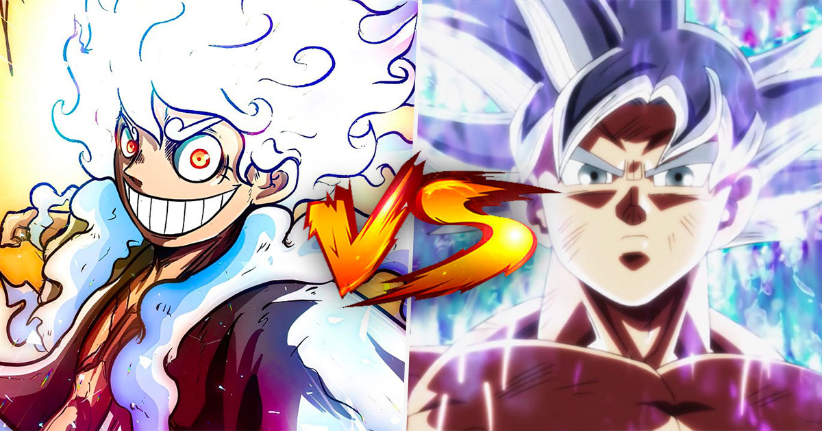 Goku Ultra Instinct Vs Luffy Gear 5 Le Duel Des Stars De Dragon Ball