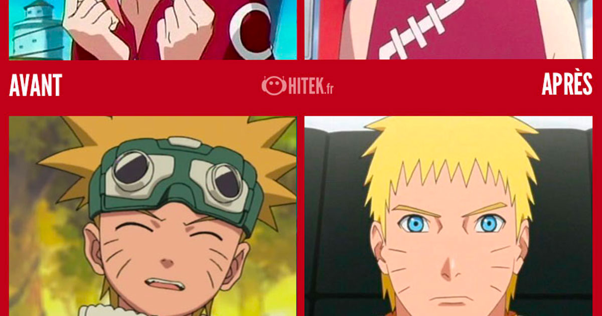 Quel Age A Naruto Dans Boruto Avant/après Naruto : l'évolution de 25 personnages de Naruto à Boruto