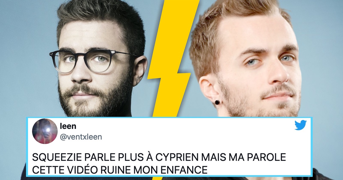 C'est l'heure des réconciliations entre Squeezie et Cyprien : T