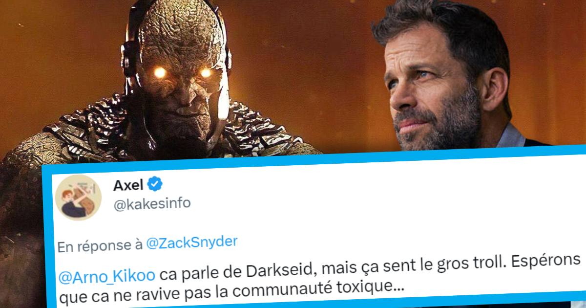 Zack Snyder fait cette annonce mystérieuse conconant Darkseid, les fan sont sous le choc (15 tweets)