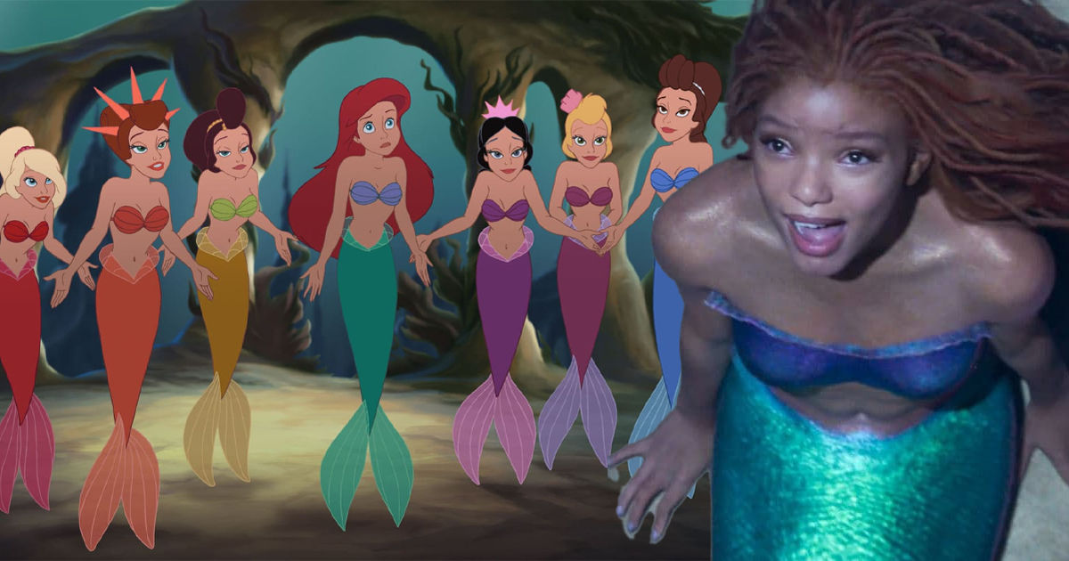 Découvrez les sœurs de Ariel dans le remake de La Petite Sirène