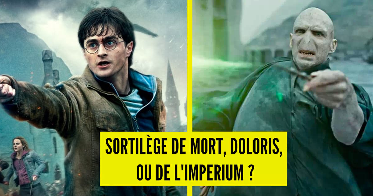 Test de personnalité Harry Potter quel est ton sortilège impardonnable fétiche