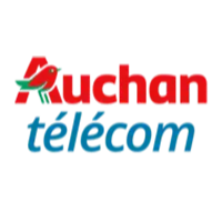 Logo Auchan Télécom Forfait 4G 10 Go